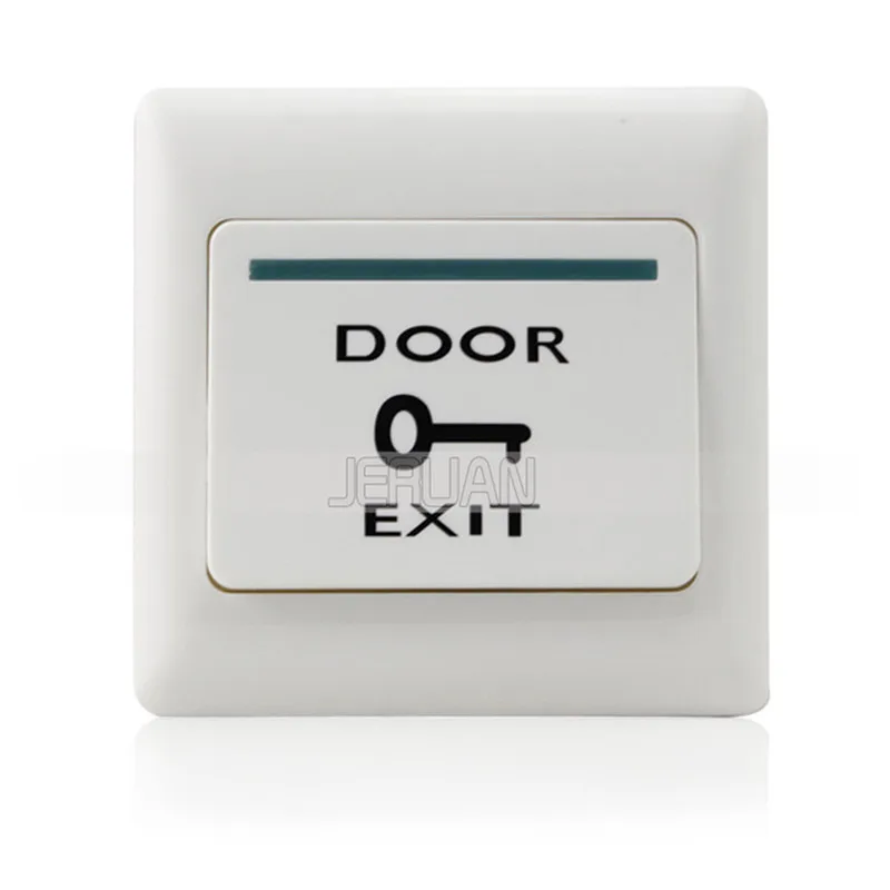 

(10 pieces) door exit button automatically restroration push release for access system nomal open signal
