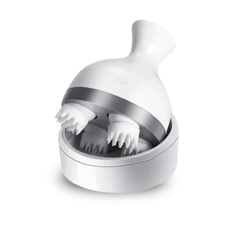 

Pet Cat Small Claw Scalp Portable Massage Cat Waterproof Beauty Cat Multi-function USB Rechargeable Massager