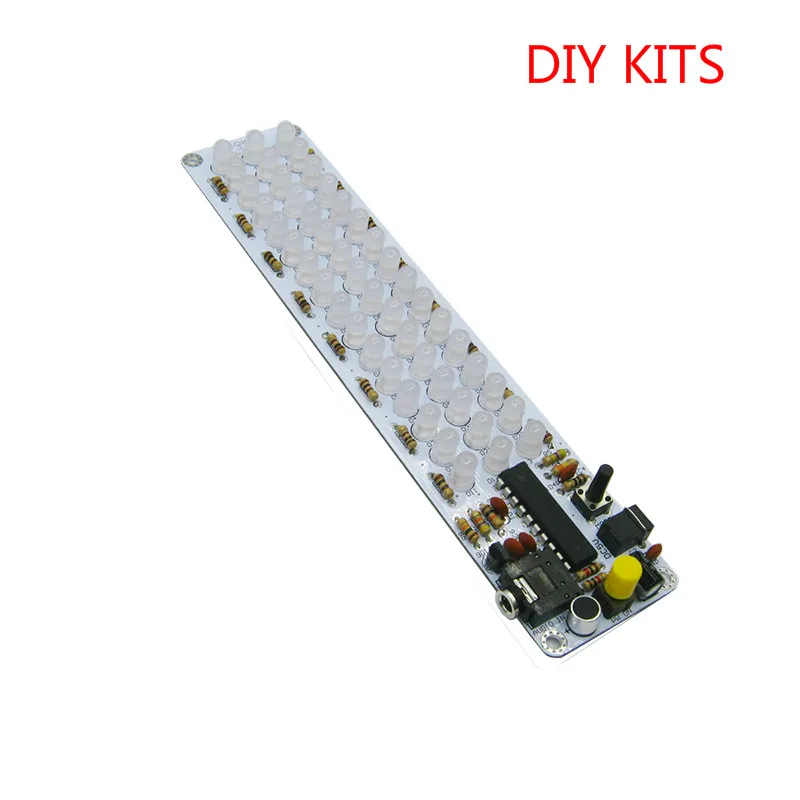 Ghxamp музыки комплект индикатор уровня аудио DIY 16*3 управления звуком светодио дный