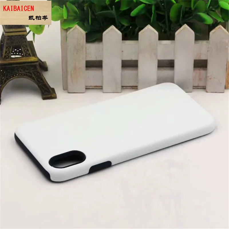 Для Iphone Xs Max/XR/XS/X/6/6s/6 plus/7 /8/8 plus сублимационный 3D 2 в 1 и полностью закрытый чехол из