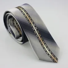 Yibei Coachella Галстуки Черный, серый цвет Галстуки с коричневым X Mark дизайнер в Вертикальную Полоску Галстук Slim жаккардовые corbatas 6 см