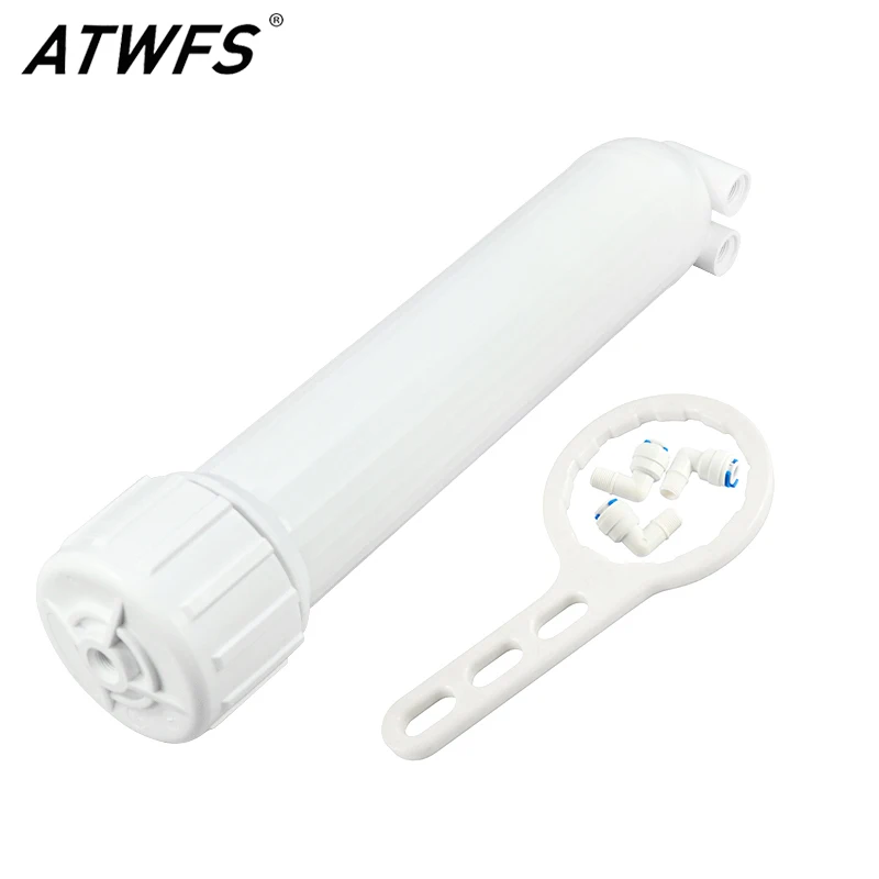 Корпус мембраны обратного осмоса ATWFS 1812/2012 с резьбой 1/8 дюйма быстроразъемные
