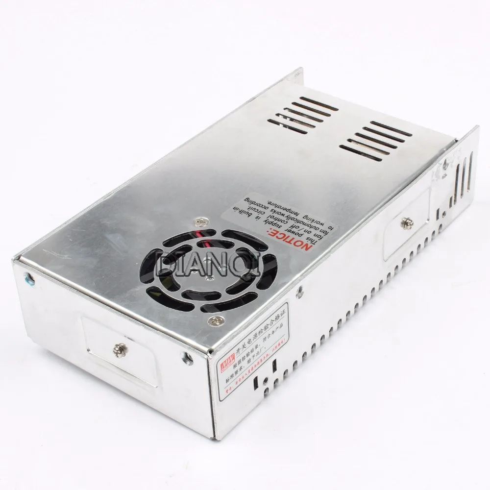 DIANQI led power supply switch 350W 5v 50A ac dc converter S-350 variable voltage regulator S-350-5 | Обустройство дома