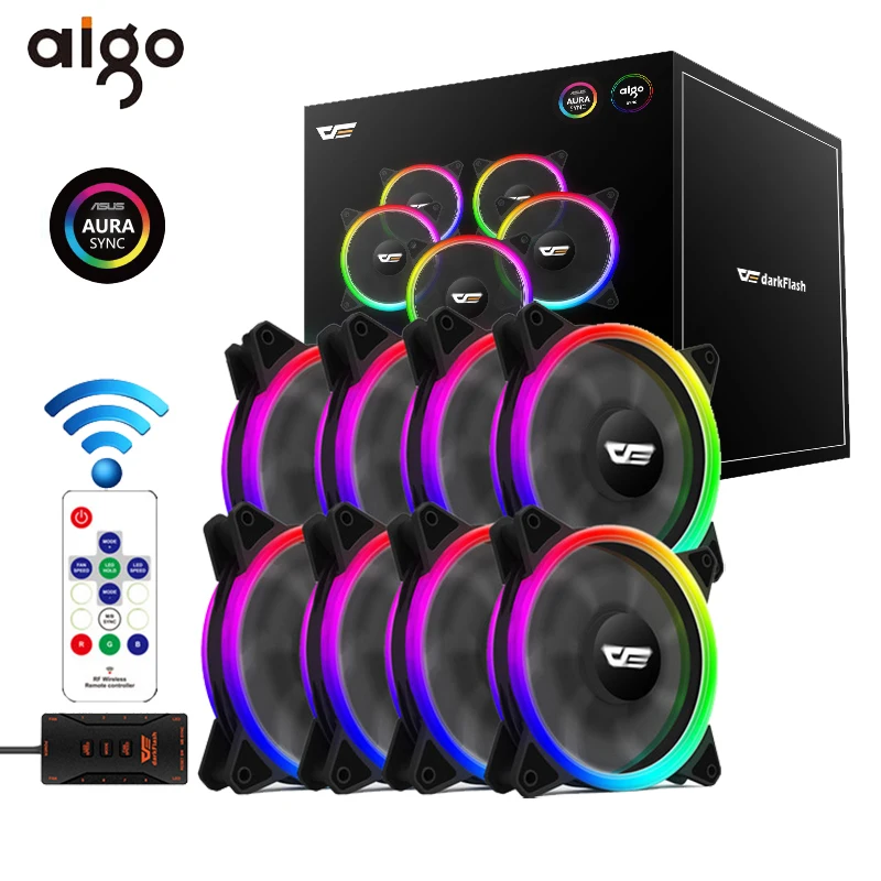 Набор кулеров. AIGO dr12. AIGO dr12 Pro. AIGO вентиляторы RGB. Вентиляторы AIGO 12 Pro.