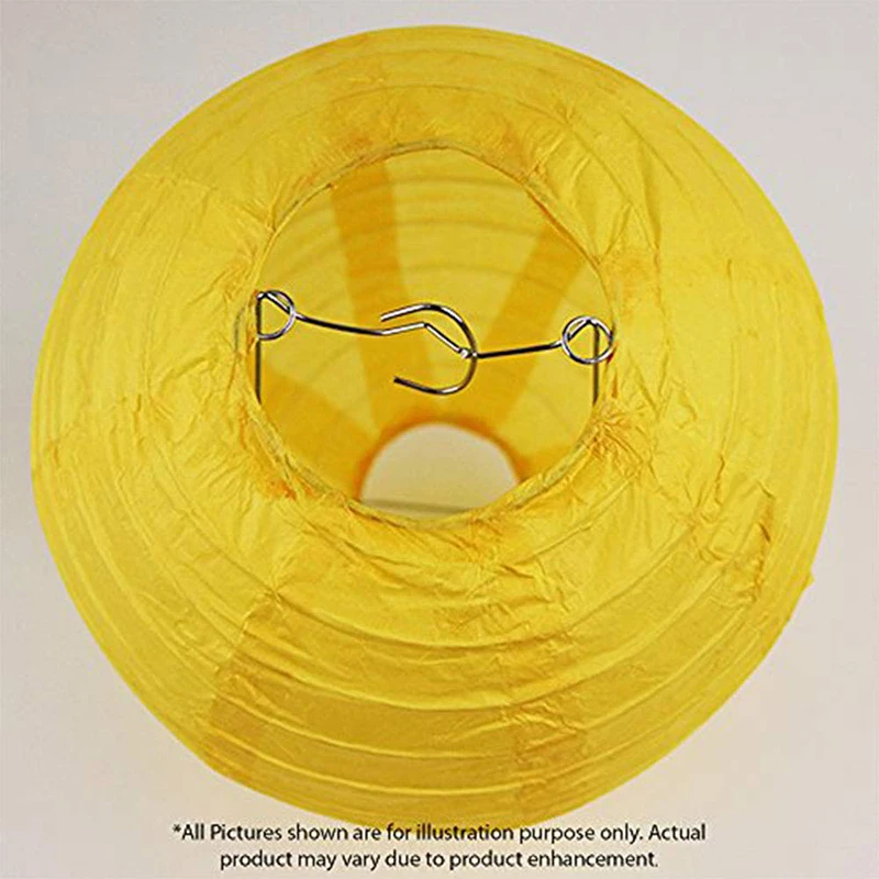 yellow paper lantern