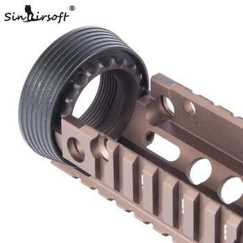 

Steel M4 Delta Ring Set for M4/M16 Series Airsoft AEG Tactical Drop-in Rail System Handguard OT0423