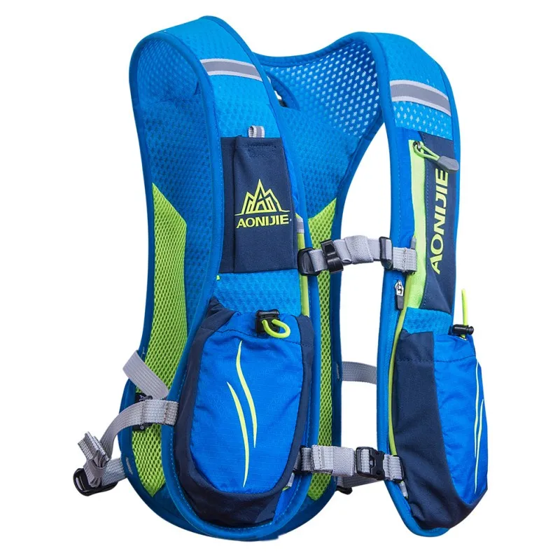 Открытый Унисекс Lightweight Running Backpack Спортивная Trail гонки марафон Пеший Туризм Фитнес сумка гидрационный ранец пакет j2