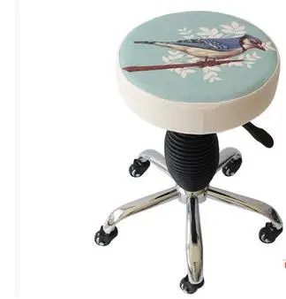 Can be dismounted wheel bench. Rotating lift chair large stool armor stool