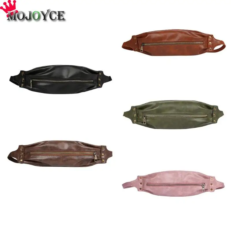 Повседневное кожа Винтаж поясная для женщин плечо Crossbody нагрудный ремень сумки Heuptas Pochete Sac основной Femme Bolsos Mujer