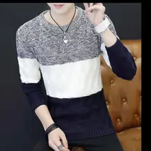 Новинка, мужские осенние комплекты с круглым воротником, свитер с длинными рукавами, свитер, пальто, культивировать свою мораль