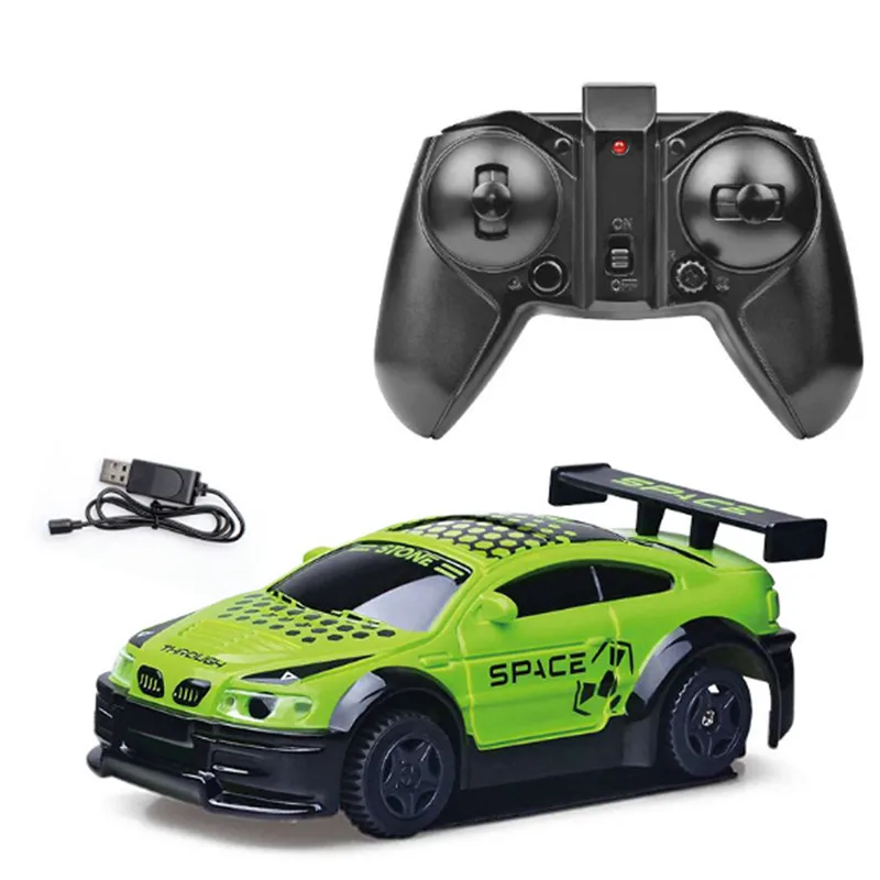 2.4G 360 Degree Rotation RC Car LED Lights Anti Gravity Stunt Climbing Truck