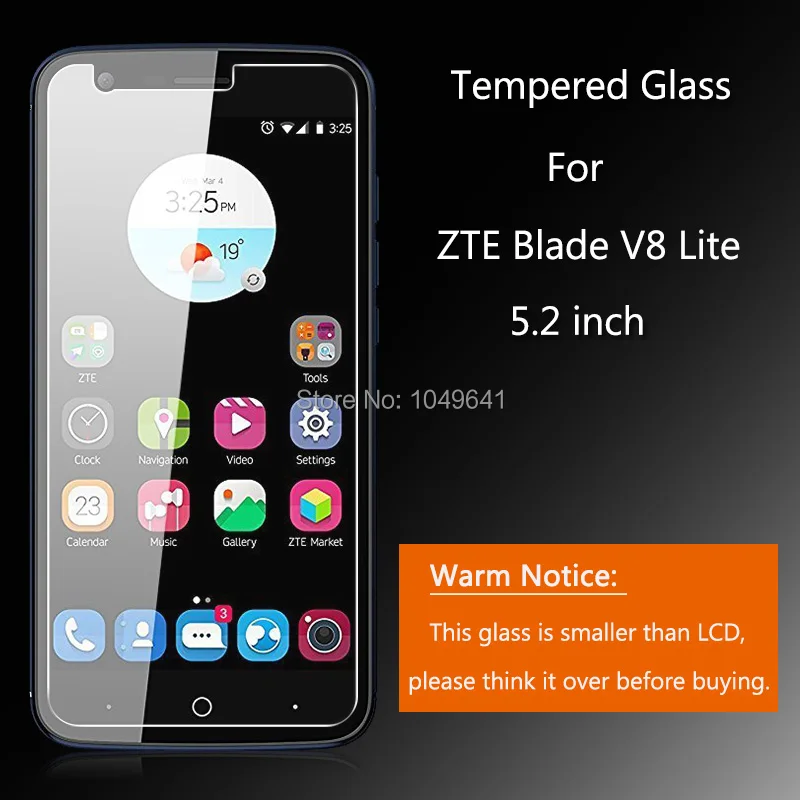 JONSNOW для zte Blade V8 мини-Закаленное стекло пленка 9H взрывозащищенный передний ЖК-экран протектор для zte Blade V8 Lite