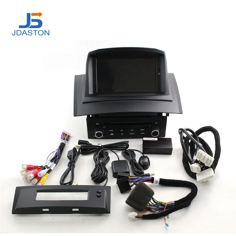 JDASTON Android 9.0 Car DVD Player For RENAULT Megane Fluence 2 2002-2008 Octa Cores 4G+64G Multime