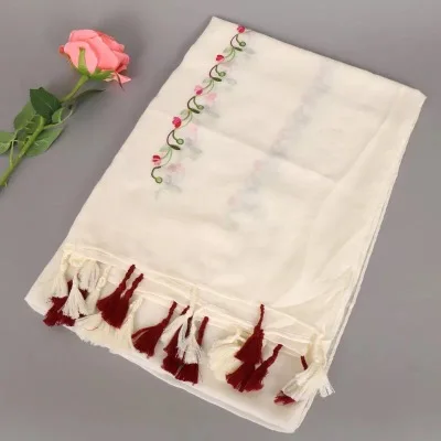 Prettry дизайн кисточкой шарф бахромой цветочный хиджаб Красочные шарфы для женские шали из пашмины печатные обертывания - Цвет: color 10