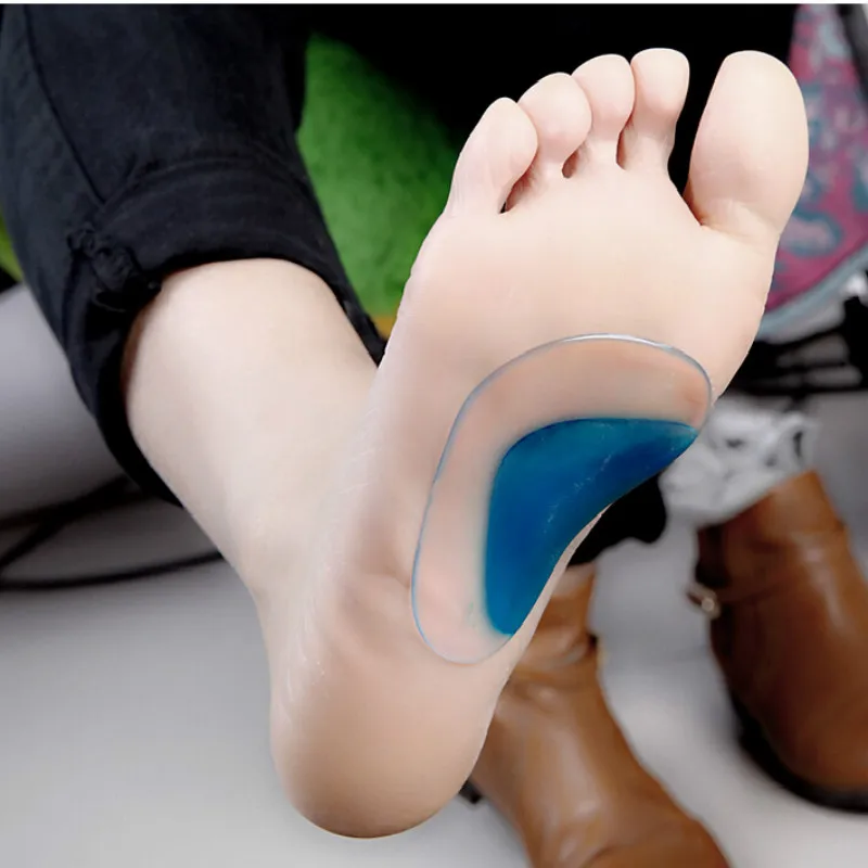 

2 pair PVC arch support pad tool set help your foot corrector
