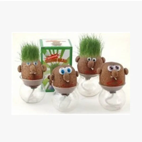 Волшебная мини-игрушка для выращивания травы, Обучающие игрушки, 4 штуки, куклы для детей, подарки для рукоделия
