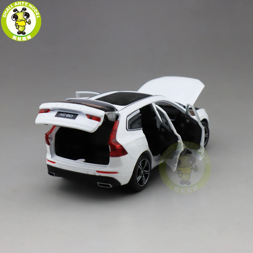  1/32 JACKIEKIM  Volvo XC60 Shock Absorption Diecast Model CAR SUV Toys for kids Boy girl Gifts