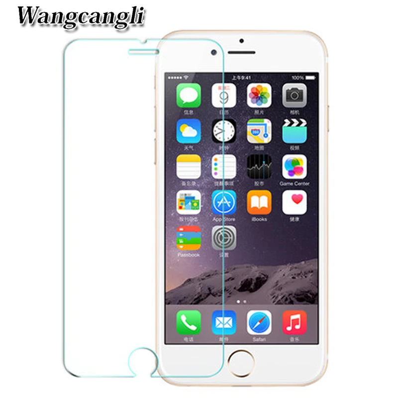 Wangcangli закаленное стекло для iPhone 6 стекла протектор 9 H iphone 6S нуля плюс 2.5D HD защитить