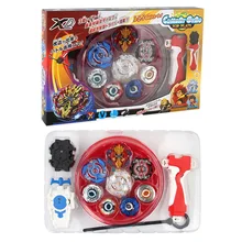 2018 New Beyblade Metal Fusion Set 4pcs Beyblades With Launchers Beyblade Arena Constellation Spinning Top Bayblade