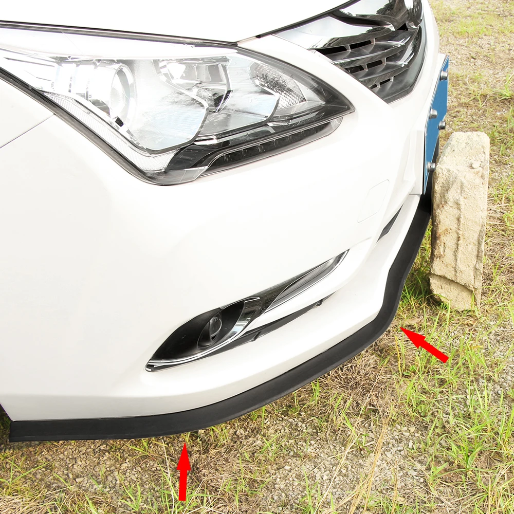 

Car shovel front bumper skirt surrounds the front lip bumper strips For Subaru Forester Outback Legacy Impreza XV BRZ Smart