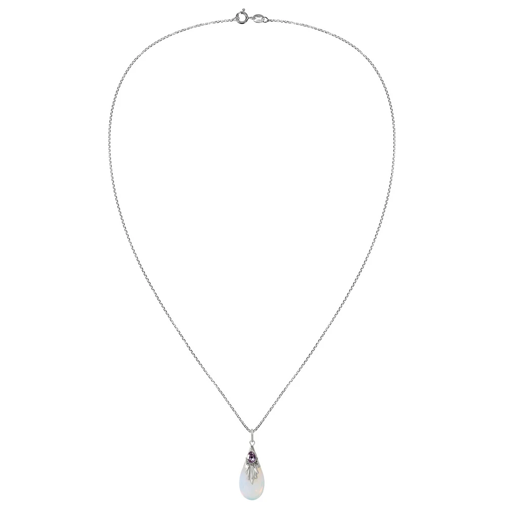 ZHOUYANG ожерелья с подвесками для женщин дизайн распродажа каплевидный лунный камень 3 цвета циркон серебряный цвет модные ювелирные изделия KAN195