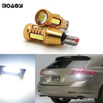 

BOAOSI 2x White Canbus Error Free T15 W16W LED Backup Reverse Lights lamps For toyota corolla avensis 06-13 rav4 crown new reiz