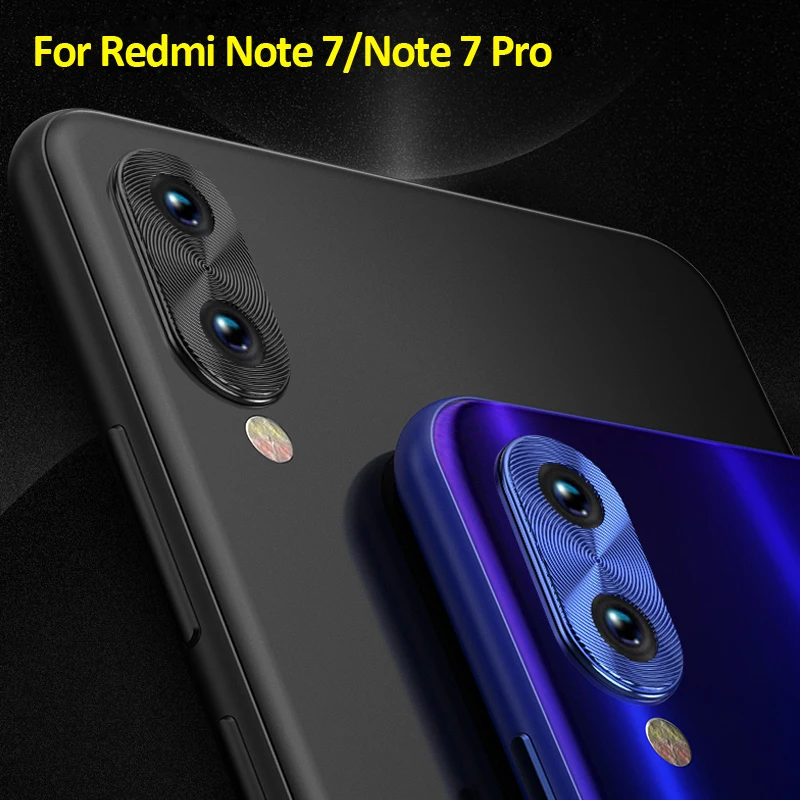 

For Xiaomi Redmi Note 7 Camera Lens Protection Ring Cover Luxury Camera Protector Ring Plating Aluminum For Redmi Note 7 Pro