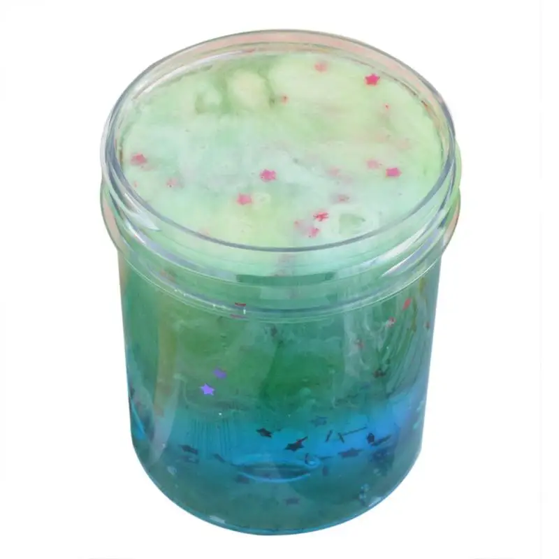 Звезды Sequin Slime кристалл Грязь модельная глина для рукоделия дети антистресс игрушки красочные изысканный хрусталь грязь Пластилин DIY