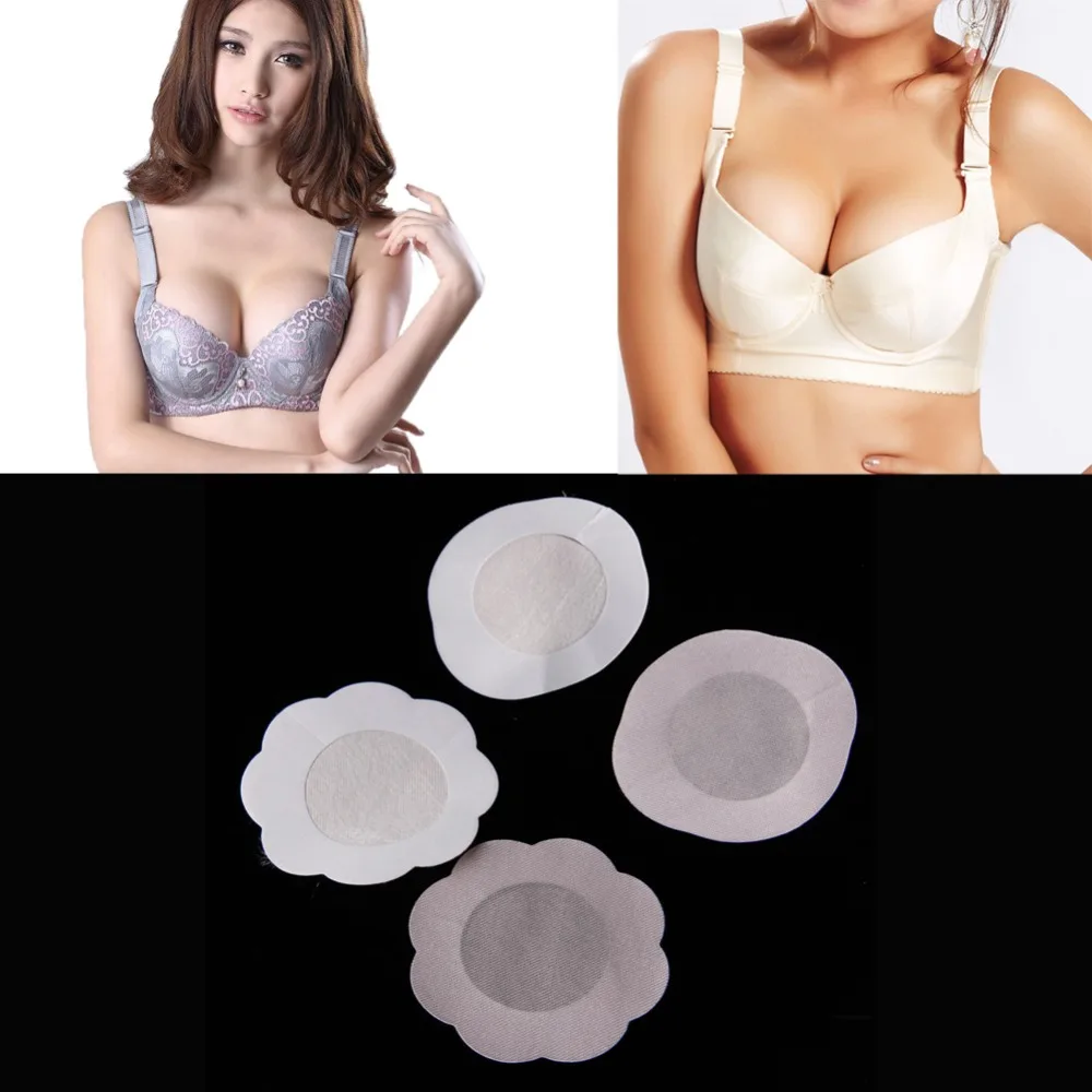 

1 Pair of Breasts Nipples Petal Heart Pies Cover Nude Bra Self Adhesive Stickers