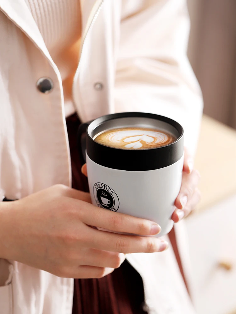 

Simple Art Drinking Coffee Northern Europe Personality Ins Wind Insulation Water Cup