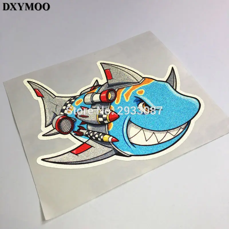 3 размера Scube Dive Sports Diving Cool Shark автомобильные наклейки и виниловые для