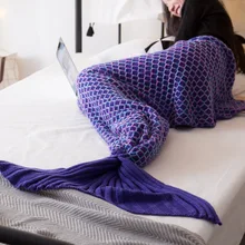 Narwaldate Winter Blanket Knitted Mermaid Tail Crochet Weighted Blanket Acrylic Quilting Knit Blanket Fuzzy Blanket Narwaldate Winter Blanket Knitted Mermaid Tail Crochet Weighted Blanket Acrylic Quilting Knit Blanket Fuzzy Blanket