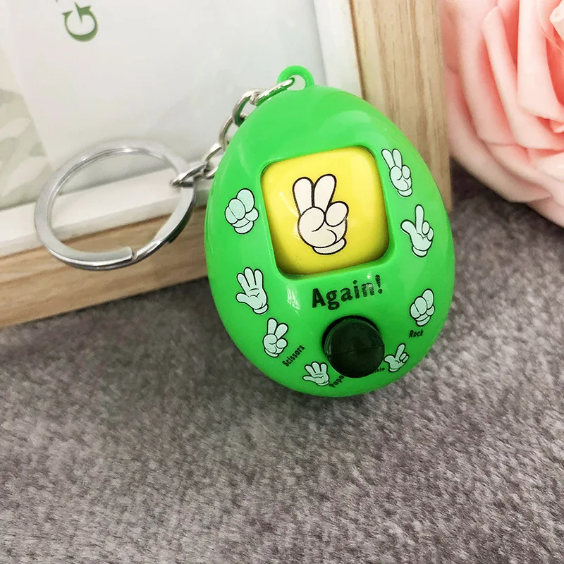Смешанная семья Mora игры брелок рок бумага ножницы играть игрушка лицо в виде