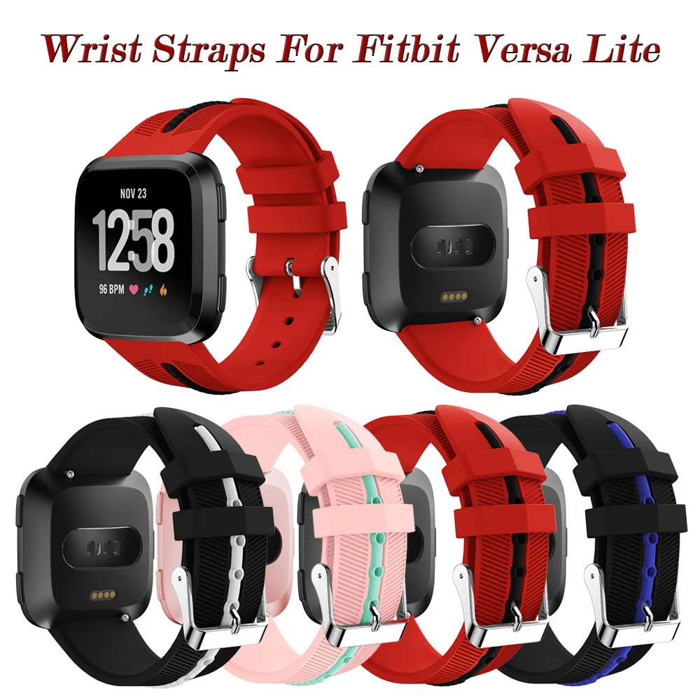 Silicone Watch Straps On The For Fitbit Versa Lite Fit Bit Light