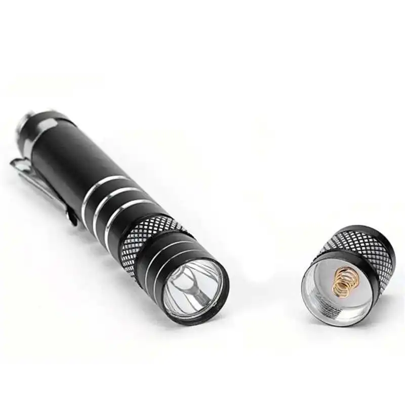 Mini 1200LM High Power Torch Q5 LED Tactical Flashlight AA Lamp Light powerful led flashlight lanterna led bike #4S7 (6)