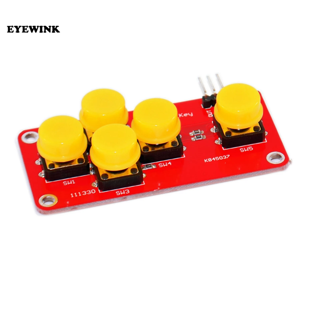 

10pcs AD Keyboard Simulate Five Key Module Analog Button for arduino Sensor Expansion Board