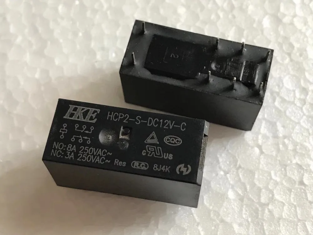 HCP2-S-DC12V-C реле мощности 8A 250VAC 12VDC 8 Pins аналогично HF115F-012-2ZS4 | Обустройство дома