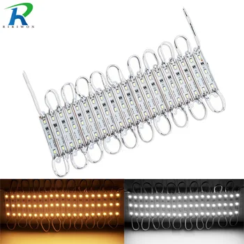 

60PCS 5730 SMD 3LED Module White Light Lamp Waterproof Strip DC 12V LED Module White / Warm white