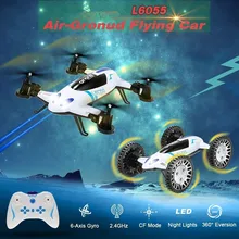 2016 new L6055 Helicopter 2 In 1 Flying font b Car b font WIFI Drones can