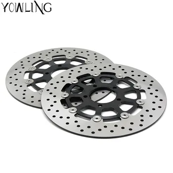 

For SUZUKI TL1000 1997 1998 1999 2000 2001 2002 2003 2PCS 2PCS Motorcycle Accessories Aluminum Front Floating Brake Disc Rotor
