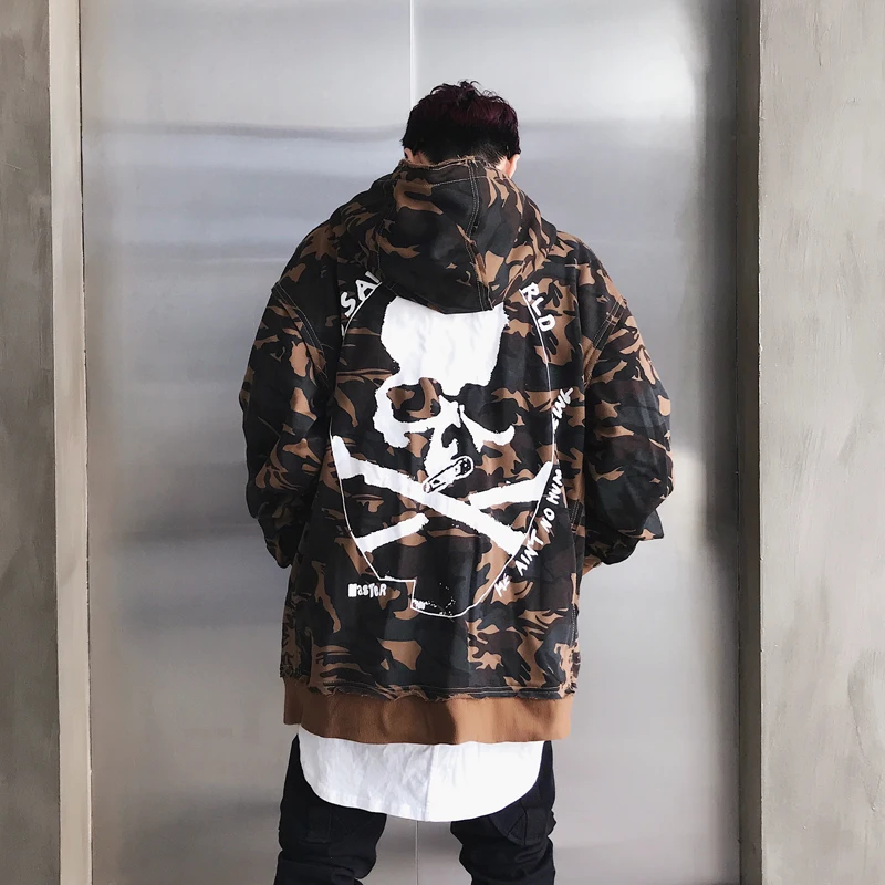 

Drop Shipping Autumn Men's Fashion Camouflage Hoodies Men's Tyga Swag Sweatshirts Cotton Hoody US Size S-XXL