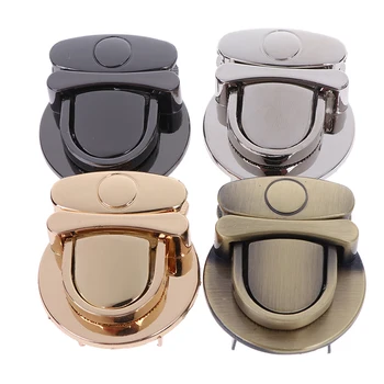 

Lock Metal Clasp Turn Lock Round Shape Twist Lock for DIY Handbag Bag Purse Hardware 2019 New Hot Bag Accessories