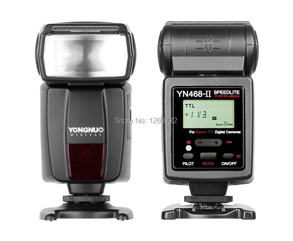 Yongnuo YN 468 II For Canon,YN 468II ETTL II Flash Speedlite for Canon
