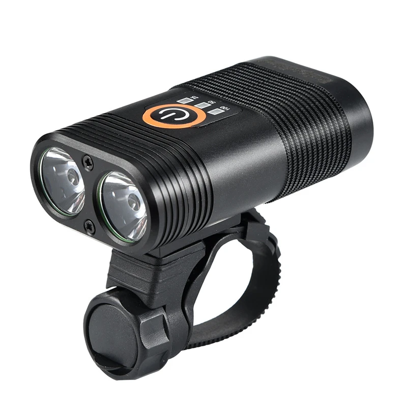 Bicycle Light 1800 Lumens 4 Modes Silicone LED Head Front Bike Light