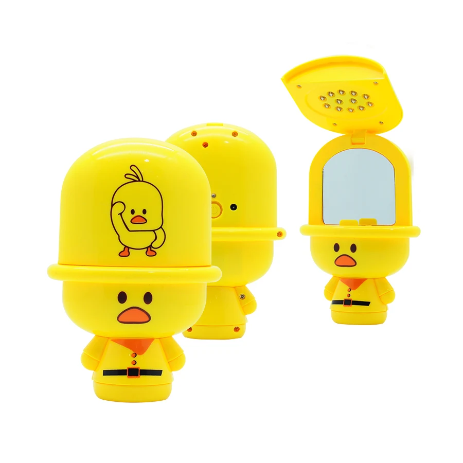 DC USB 5 V 3-5 W желтая утка Милая настольная лампа держатель мобильного телефона