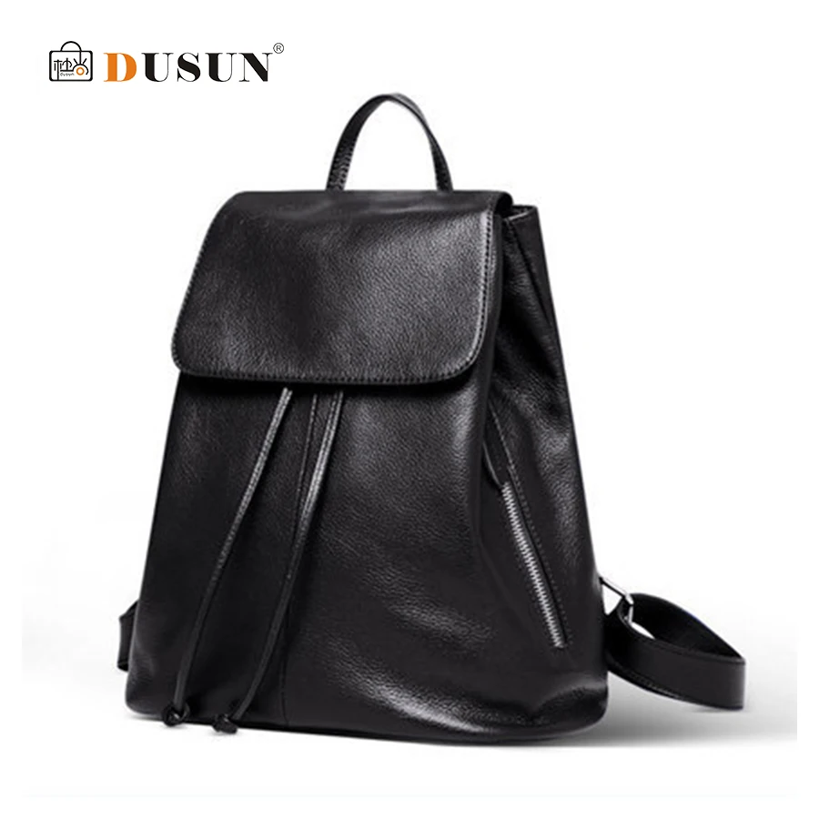 

DUSUN Luxury Brands Women Backpack Genuine Leather ladies Female Knapsack Elegant Lady School Shoulder Bags For Girls Mochila
