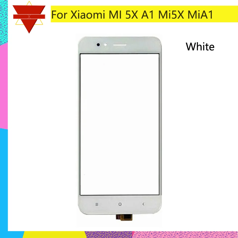 mi 5X ЖК-дисплей с сенсорным экраном для Xiaomi mi A1 5X mi 5X сенсорный экран сенсорный ЖК-дисплей дигитайзер Переднее внешнее стекло