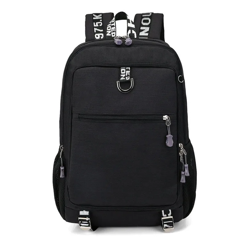 

15 inch Backpack Men USB Charging Large Capacity School Shoulder Bag Bagpack Smart Laptop Bag Travel Rucksack Female mochila