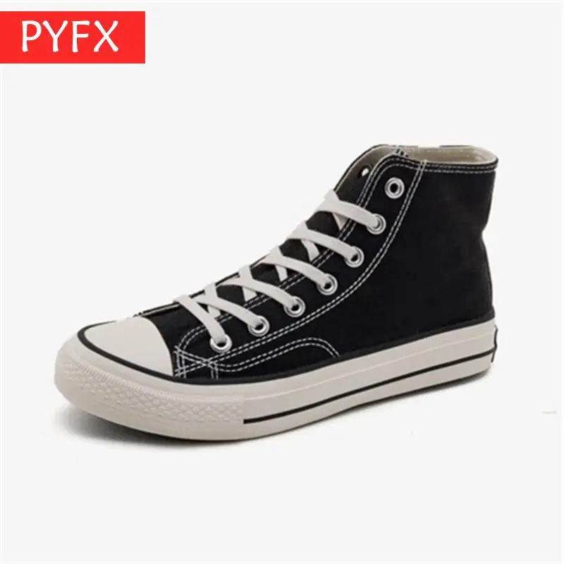 

Summer 2019 Men's New Blue High help Canvas Korean Fashion Leisure flat Shoes Wear-resistant, Non-degumming Non-skid discount