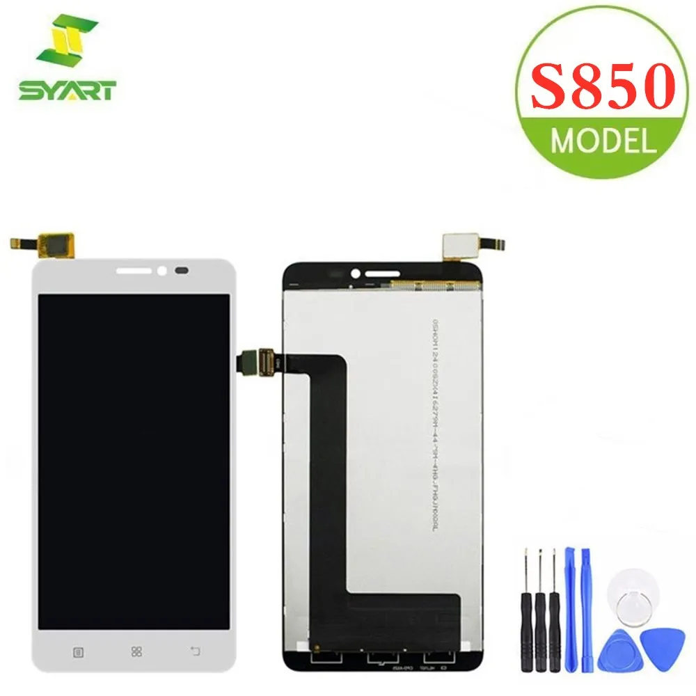 Для Lenovo S850 ЖК дисплей сенсорный экран дигитайзер сборка запасные части +